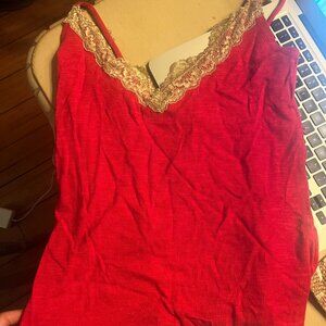 Lace tank top